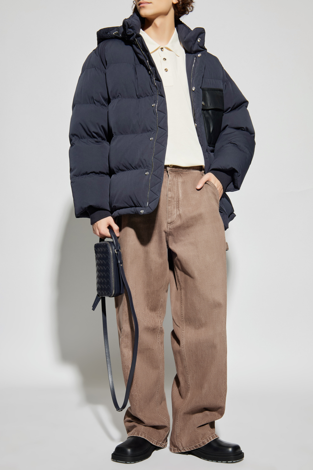 Bottega Veneta Down jacket with detachable hood | Men's | Vitkac